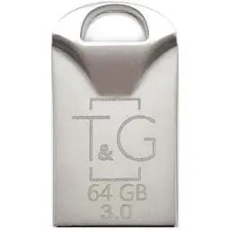 Флеш накопитель USB 64Gb T&G Metal TG106 серебристый USB 3.0 (TG106-64G3)