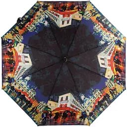 Жіноча складана парасолька повний автомат Nex 104 см різнобарвна