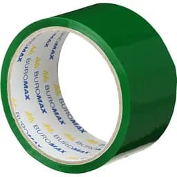 Клейка стрічка пакувальна Buromax 48 мм x 35 м зелена (BM.7007-04)