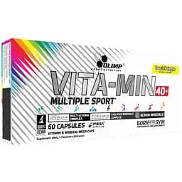 Вітаміни та мінерали Olimp Vita-min Multiple Sport 40+, 60 капсул