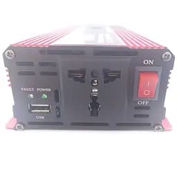 Інвертор Solar Smart King Power 2000W 008 12V-220V, 1 розетка, 1 USB, екран (11035) - мініатюра 3