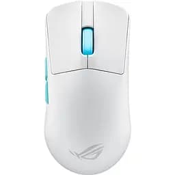 Бездротова миша ASUS ROG Harpe Ace Aim Lab Edition RGB USB-A/WL/BT White (90MP02W0-BMUA10)