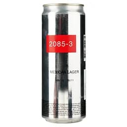 Пиво 2085-3 Hoppy Mexican Lager, светлое, нефильтрованное, 5,3%, ж/б, 0,33 л (842345)