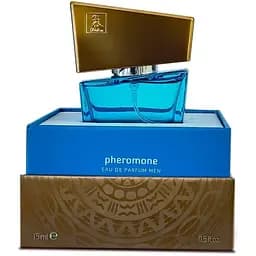 Парфюм мужской с феромонами Hot Shiatsu Pheromone Fragrance Men Light Blue 15 мл