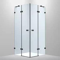 Душевая кабина Volle De la Noche 90x90 без поддона 10-40-194black, прозрачный, черный