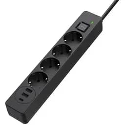 Мережевий фільтр живлення ColorWay (CW-CHE435PDB), 4 розетки/3USB 5M (CW-CHE435PDB)