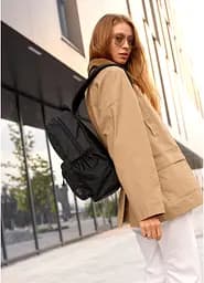 Жіночий рюкзак Sambag BRIX PJT CLASSIC чорний 40 x 27 x 15 см (11711065) - мініатюра 2