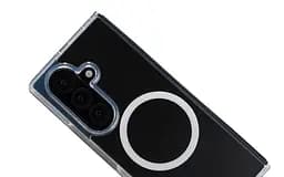 Чехол Samsung Galaxy Fold7 5G, Clear MagCase, прозрачный, противоударный, магнитный, панель-накладка с поддержкой MagSafe, поддержка беспроводной зарядки MagSafe, защита всего корпуса, TPU+PC, ArmorStandart (ARM88137) - мініатюра 10