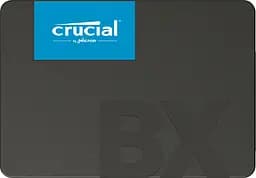 Твердотільний накопичувач 2Tb, Crucial BX500, SATA3, 2.5, 3D TLC, 540/500 MB/s (CT2000BX500SSD1)