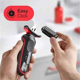 Електробритва Braun Series 5 51-R1000s Black/Red (81770263) - мініатюра 4