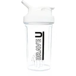 Шейкер спортивный Brave U Shaker Premium White 500 мл