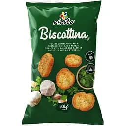 Тосты Rialto Biscottina чеснок и петрушка 100 г