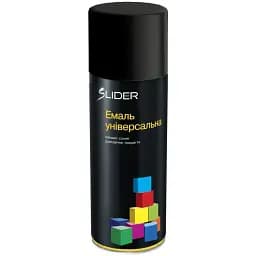 Эмаль Slider color 9005 черная глянцевая 400 мл