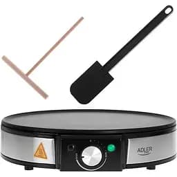 Блинница Adler AD 3058 1600 Вт 30 см антипригарное покрытие