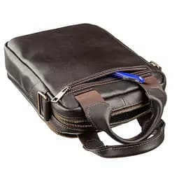 Чоловіча шкіряна сумка SHVIGEL 21,5х25х8 см sum0012472 - мініатюра 5