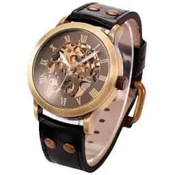 Наручний годинник Winner Salvador II Золотистий (485)