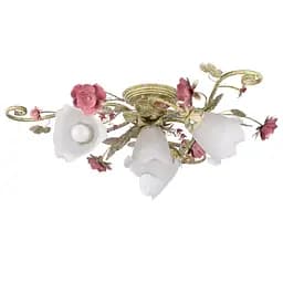 Люстра стельова Brille флористика E14 60W GR (BKL-513S/4)