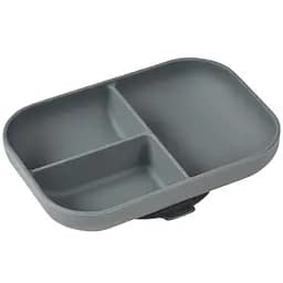 Тарілка силіконова порційна Beaba, мінерал (913548)