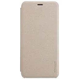 Чохол-книжка Nillkin Sparkle case Meizu M3 Gold - мініатюра 3