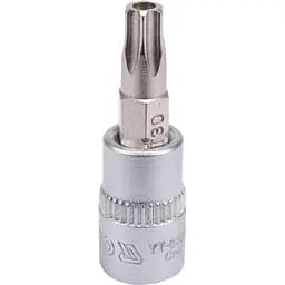 Головка торцевая Yato квадрат 1/4" TORX Т30 L=37 мм (YT-04306)