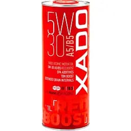 Моторна олива XADO 5W-30 A5/B5 Red Boost синтетична 1 л