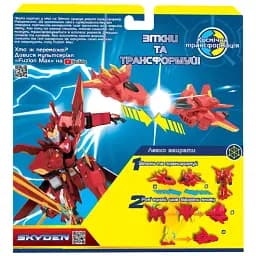 Ігровий набір літаків-трансформерів Fuzion Max Скайден 54001 - мініатюра 5