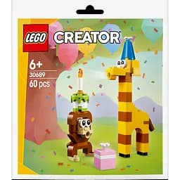 Конструктор LEGO Creator Святкові тваринки до дня народження 60 деталей (30689)
