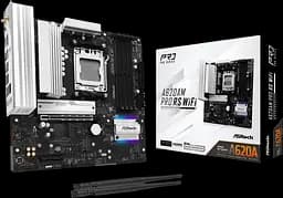 Материнская плата ASRock A620AM Pro RS WiFi Socket AM5
