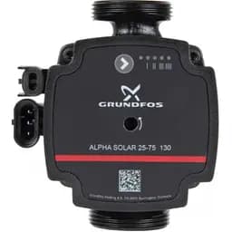 Циркуляційний насос Grundfos Alpha Solar 25-75 130 (98989299) - мініатюра 2