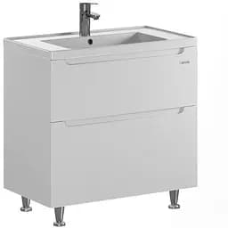 Тумба з умивальником Sanwerk Ера 100 Білий з умивальником Принц MV0000408 Білий