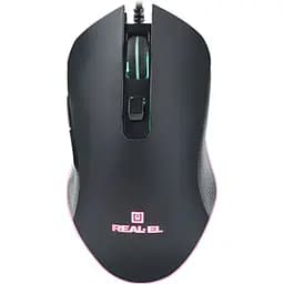Мышь Real-EL RM-550 Black (RM-550 Black)