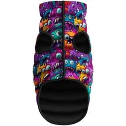 Курточка для собак Waudog Clothes Зубасті монстри S35