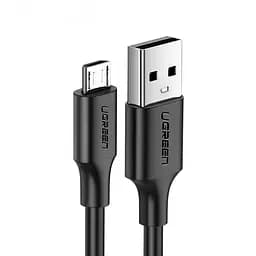 Кабель Ugreen US289 USB 2.0 - micro-USB Nickel Plating 1м черный (60136)