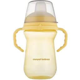 Кружка тренировочная Canpol babies First Cup Bonjour Paris 250 мл желтый