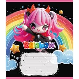 Зошит учнівський "Куромі" 012-520064L-2 в лінію, 12 аркушів