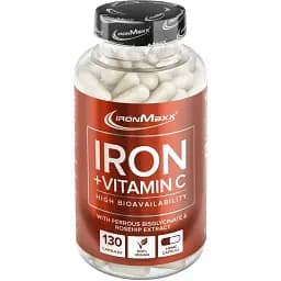 Витамины и минералы IronMaxx Iron + Vitamin C 130 капсул