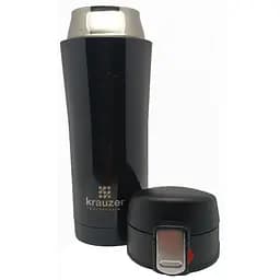 Термочашка Krauzer 350 мл чорна (86-350Shiny Black) - мініатюра 3
