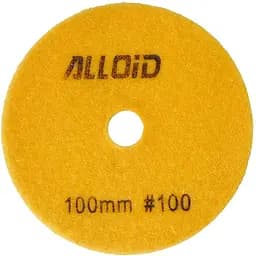 Круг алмазний Alloid Building Tools шліфувальний на липучці 100 мм зерно 100 (DD-63284)
