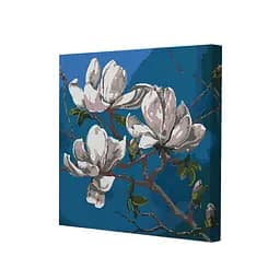 Комплект картин за номерами Riviera Blanca Магнолії (ITR-125) 4 шт в наборі