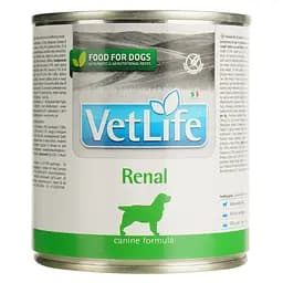 Вологий корм для собак Farmina Vet Life дієтичне харчування для підтримки функції нирок 300 г