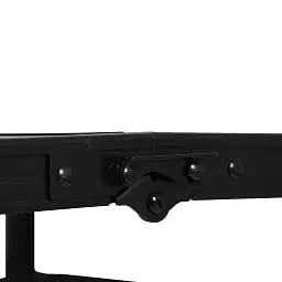 Стіл Bo-Camp Northgate Oval Black Grey 120 x 80 см (1404187) - мініатюра 4