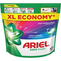 Капсули для прання Ariel Все-в-1 Для кольорових речей 38 шт. - мініатюра 2