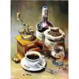 Алмазна мозаїка Кофе 30×40 см 60357