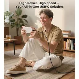 Кабель Choetech XCC-1008,USB 2.0, Power Delivery (PD), до 100 Ватт C-тато/C-тато, 1.8 м. (XCC-1008) - мініатюра 4