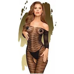 Бодистокинг Penthouse Lingerie Dreamy Diva XL черный