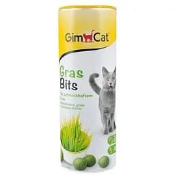 Ласощі GimCat GrasBits для котів, таблетки з травою, 425 г