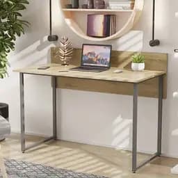 Компьютерный стол Ferrum-decor Скай 75x100x60 серый ДСП Дуб Сонома 16мм (FRD-101532)