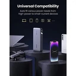 Зовнішній акумулятор Ugreen PB720 20000mAh 100W Two-way FC (25188) сірий - мініатюра 8