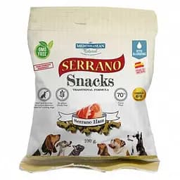 SERRANO Натуральні ласощі для собак 100г, ХАМОН