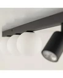 Світильник поворотний, спот TK Lighting 10003 Vox GU10+G9 6x10+6W IP20 Bk - мініатюра 3